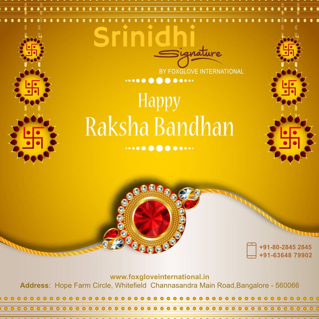 Social Media for Indian Festivals - Raksha Bandhan Rakhi Image 6